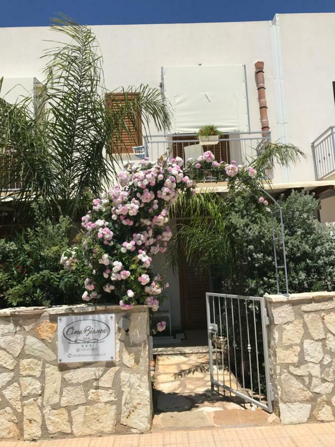 לינה וארוחת בוקר סן ויטו לו קאפו Cima Bianca מראה חיצוני תמונה
